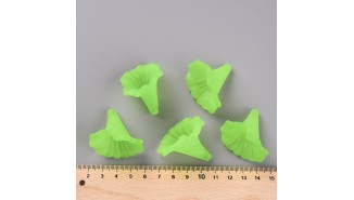 Perles lucite vert
