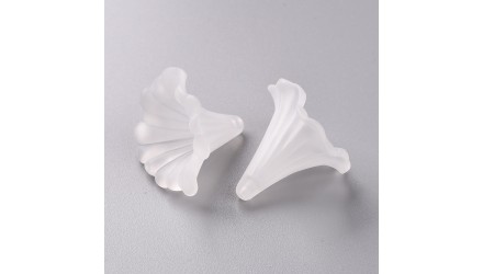 lucite blanche corolle