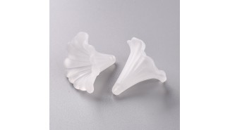 lucite blanche corolle