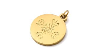 Pendentif triple lune