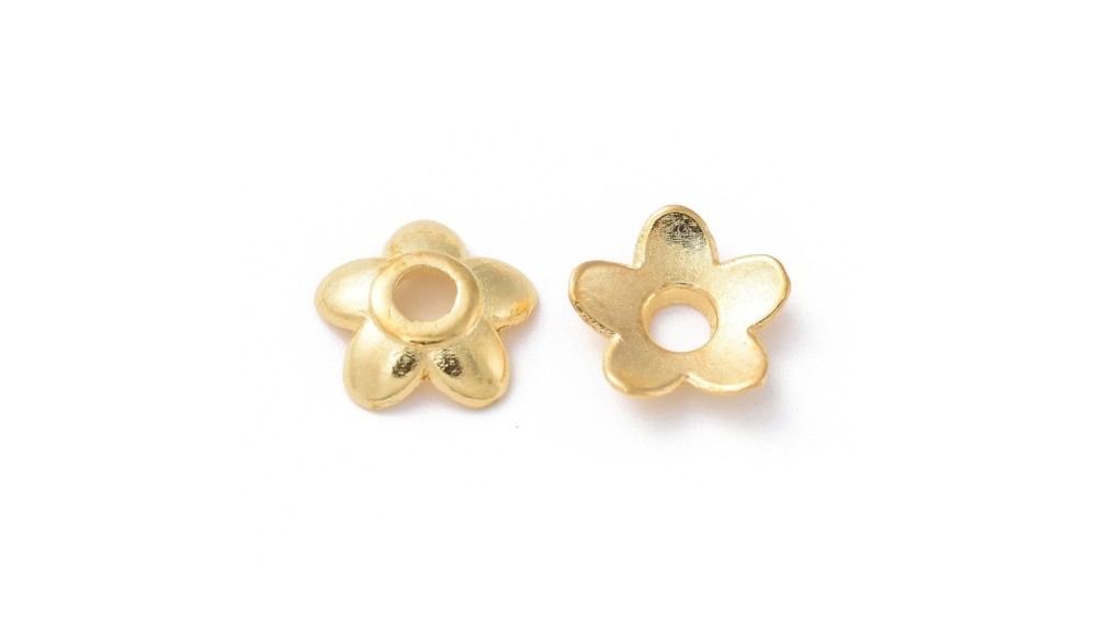 copy of Coupelles pour perles 3mm en laiton doré