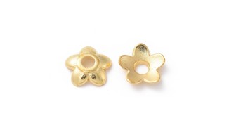 copy of Coupelles pour perles 3mm en laiton doré