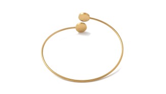 copy of Bracelet support cabochon 4mm en laiton doré  18K