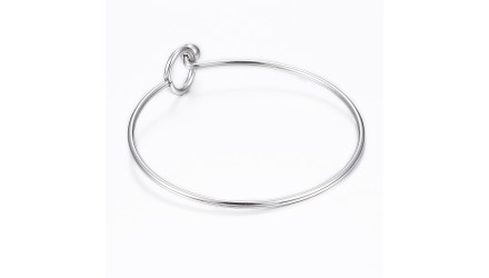 copy of Bracelet support cabochon 4mm en laiton doré  18K