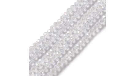 copy of 50 Perles abaques à facettes 8x6mm bleu opale
