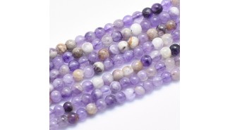 copy of Perles lisses 4mm jaspe bleu naturel x 50