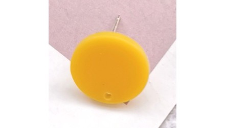 copy of Puce d'oreille en acétate et tige acier inoxydable