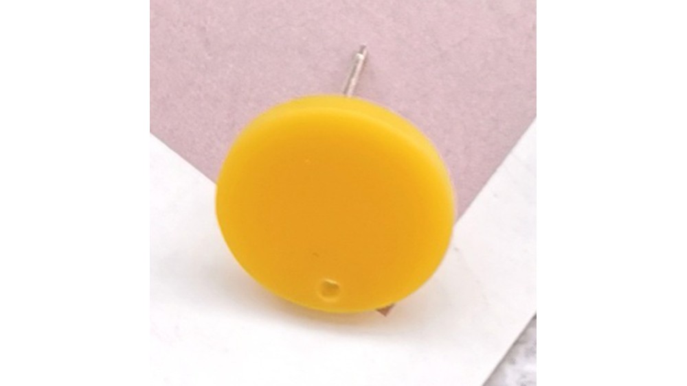 copy of Puce d'oreille en acétate et tige acier inoxydable