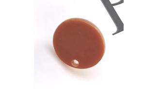 copy of Puce d'oreille en acétate et tige acier inoxydable