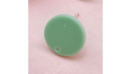copy of Puce d'oreille en acétate et tige acier inoxydable