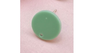 copy of Puce d'oreille en acétate et tige acier inoxydable