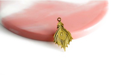 plume de paon 18k