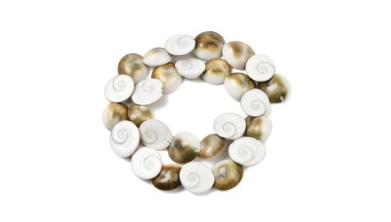 Perles œil de sainte Lucie 15mm