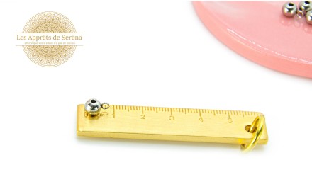 Bélières acier 304 à enfiler pour cordons et chaînes 1.8mm diamètre