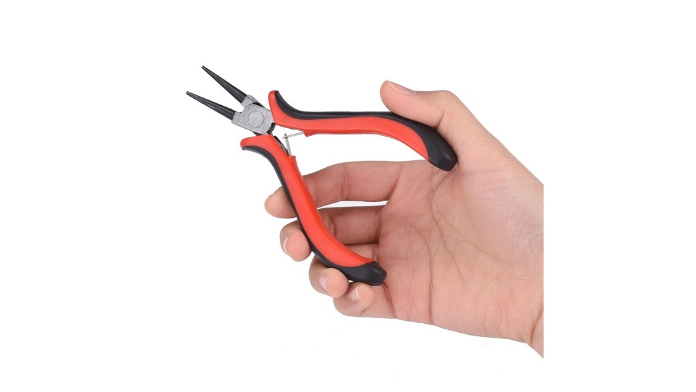 Pince bijoux ronde en métal  13cm d'atelier en métal  pour DIY