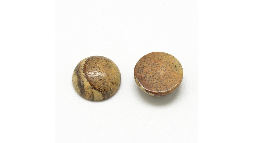 copy of Cabochon 14mm jaspe bleue
