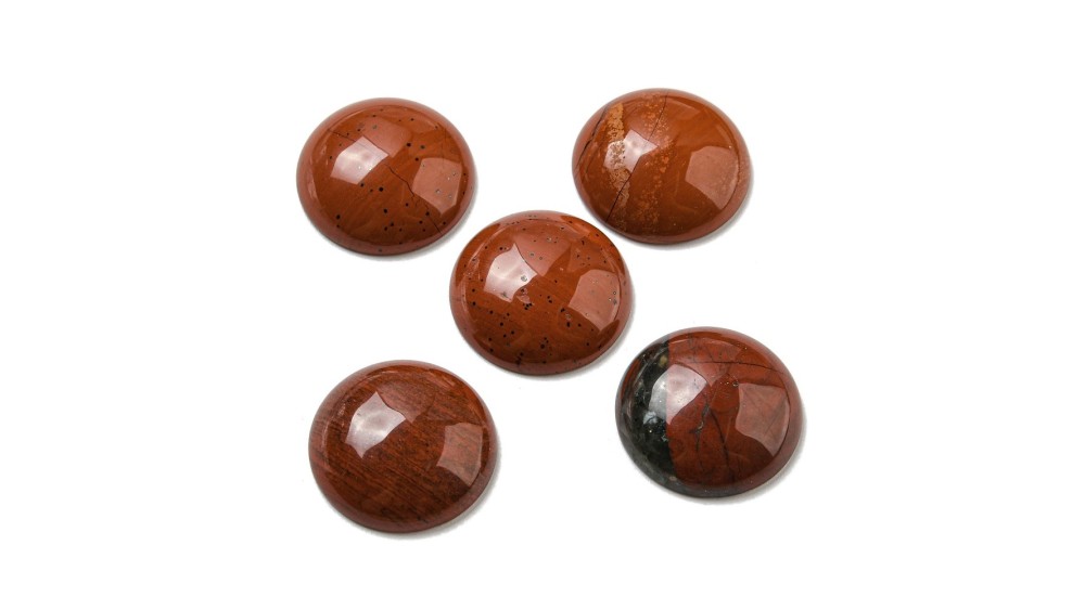 jaspe rouge 20mm