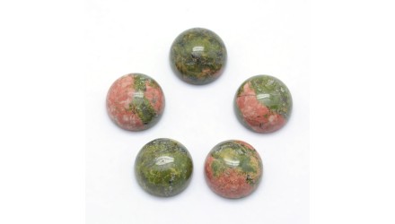 copy of Cabochon 12mm agate indienne naturelle