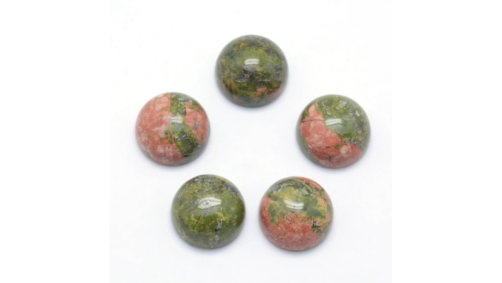 copy of Cabochon 12mm agate indienne naturelle
