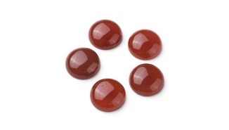 cabochon cornaline 16mm