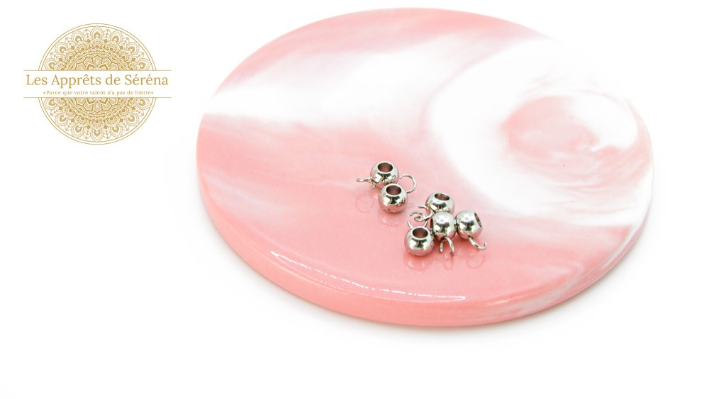 bélière argent antique 3mm
