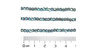 copy of Perels toupies à facettes 3x3.5mm gold