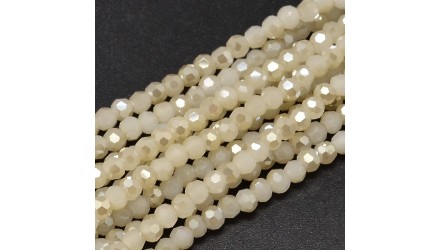 perle   beige 4mm
