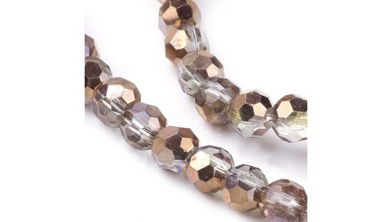 copy of 50 Perles abaques à facettes 8x6mm bleu opale