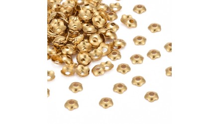 copy of Coupelles pour perles 3mm en laiton doré