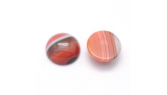copy of Cabochon 12mm agate indienne naturelle