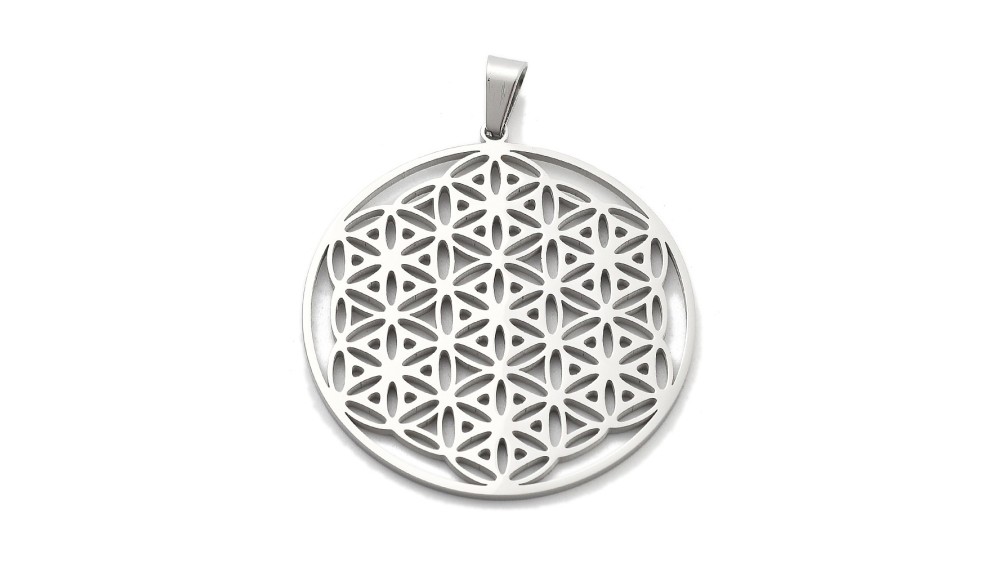 médaille fleur de vie