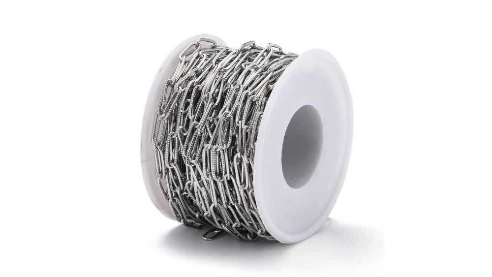 chiane acier argent
