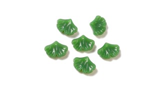 copy of Pendentif feuille acier inoxydable or 37x25mm
