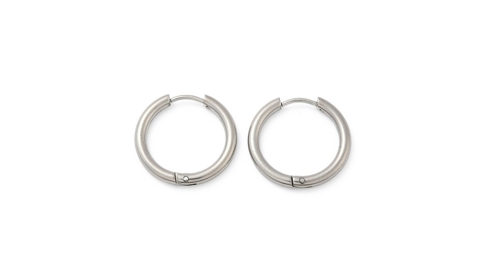 copy of Paire de créoles ouvertes 48.2mm en acier 304 doré