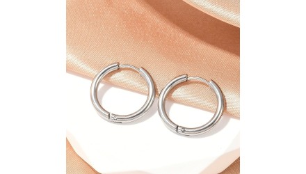 copy of Paire de créoles ouvertes 48.2mm en acier 304 doré
