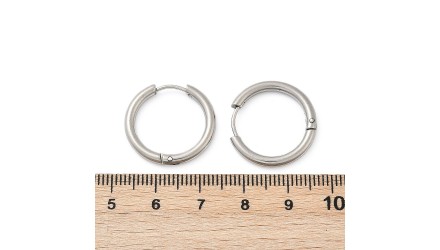 copy of Paire de créoles ouvertes 48.2mm en acier 304 doré