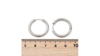 copy of Paire de créoles ouvertes 48.2mm en acier 304 doré