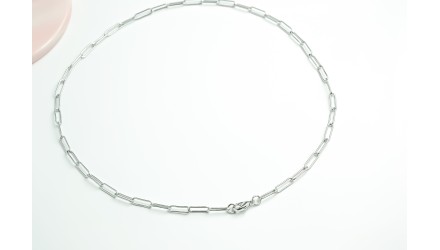 support collier maille trombone