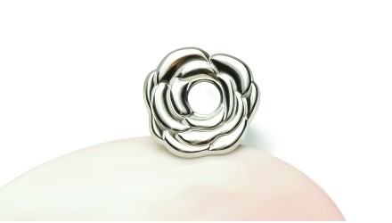 bague corolle acier