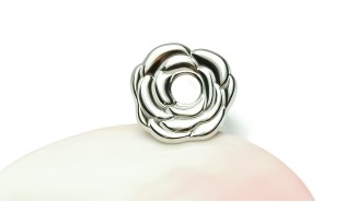 bague corolle acier