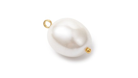 pendentif nacre blanche