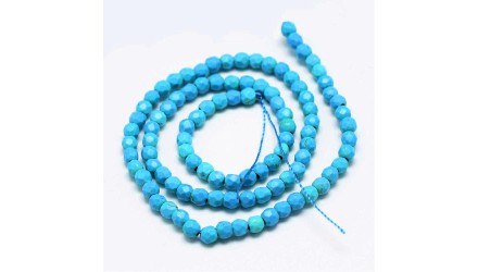 perle 4mm turquoise