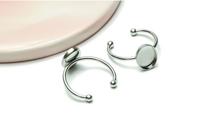 copy of Support bague serpent en acier inoxydable doré plaqué 18K