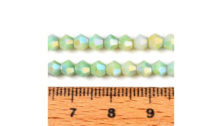 perle toupire 4mm vert