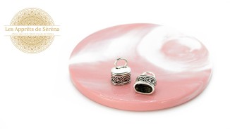 embout cordon 10mm argent