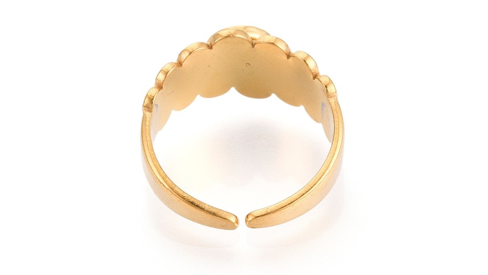 support cabochon 6mm
