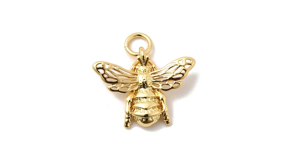 pendentif abeille 18k