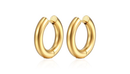 copy of Paire de créoles ouvertes 48.2mm en acier 304 doré