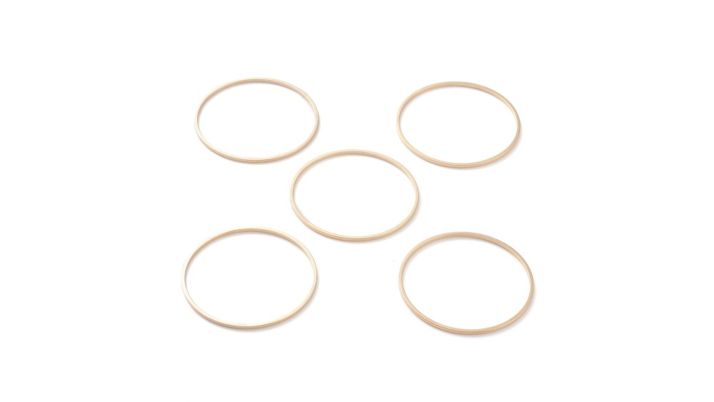 Connecteur 30mm , 35 et 40mm laiton plaqué or 24k