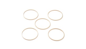 Connecteur 30mm , 35 et 40mm laiton plaqué or 24k